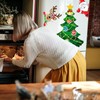 Magnetic Christmas Tree for Refrigerator, Soft Magnetic Set, Reusable Holiday