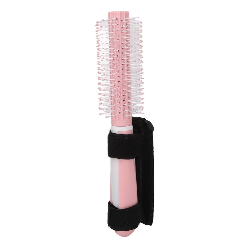 Handicapped Auxiliary Comb Portable Plastic Handle Comb Hair Brush for
