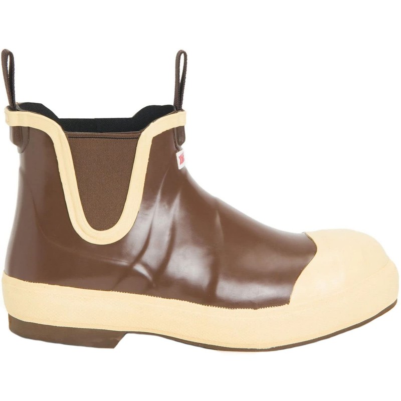 Xtratuf Men's Steel Toe Legacy Ankle Deck Boot, Brown, Size