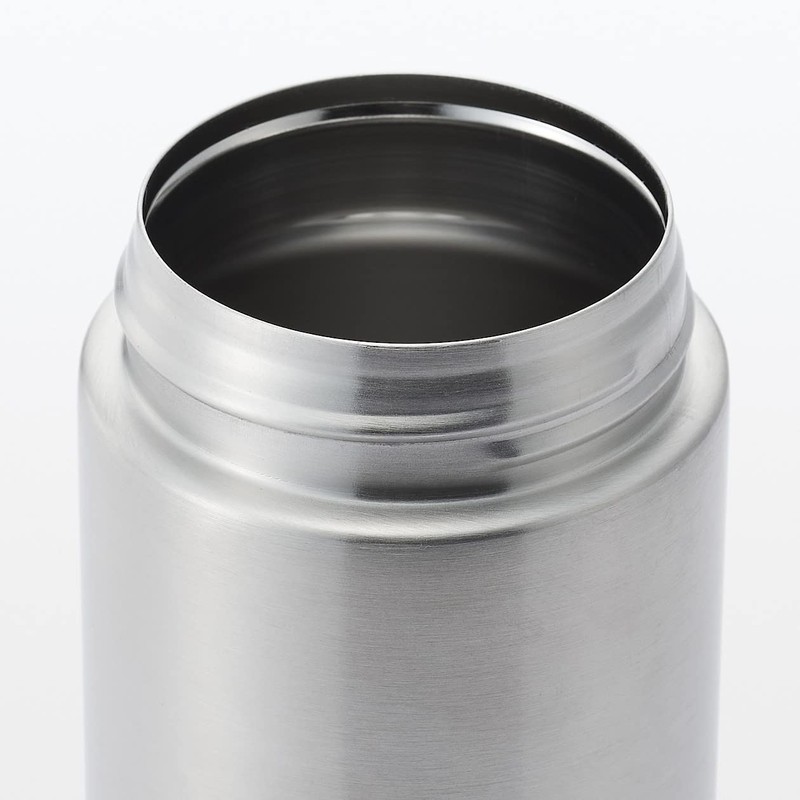 MUJI 44593769 Stainless Steel Insulated Bottle, Approx. 11.8 fl oz