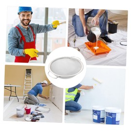 OSALADI Filter Colour Filter Sieve Metal Sieve Fine Mesh Sieve Nylon Colour Sieve Reusable Colour Sieve Fine Mesh Sieve Reusable Colour Filter Sieves for Filter Oil Conical Sieve