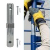 Fudatong Scaffolding Coupling Pin 1-1/4"OD x 8.5" L with 1"
