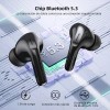 Auriculares In-ear Bluetooth 5.4 Keluona Inalámbricos Color Negro