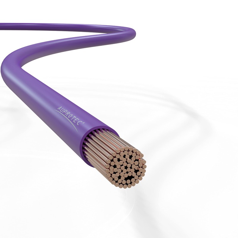 AUPROTEC FLRY-B Car Cable 0.50 mm² 10 m Purple