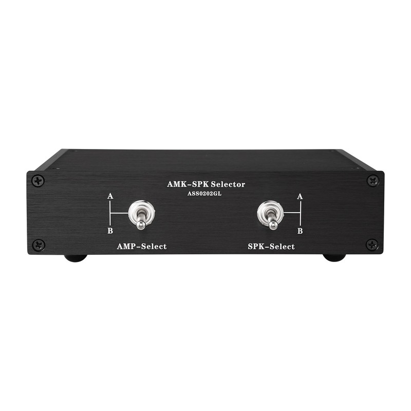 Two Amplifiers to Two Pairs of Speakers Selector Switch (2