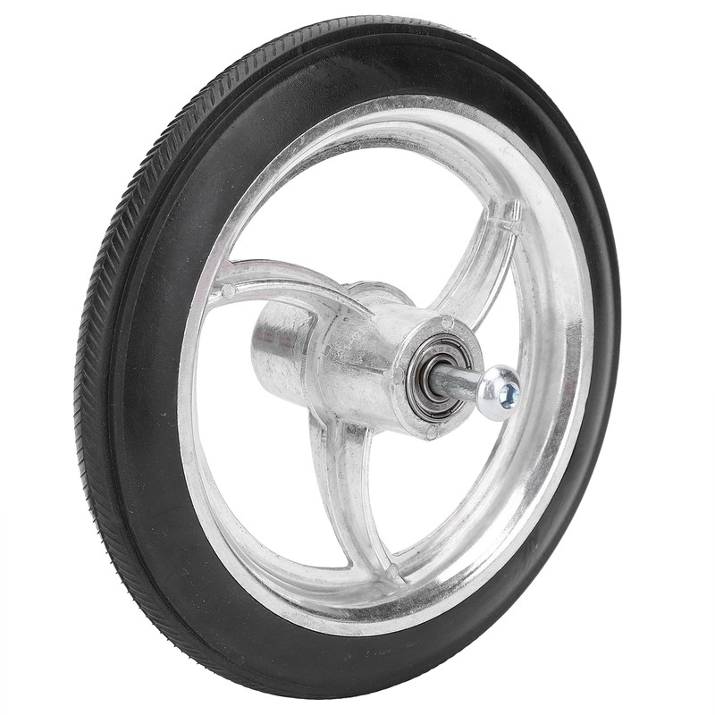 7in Disabled Front Wheel Aluminum Alloy Non Slip Polyurethane Tire