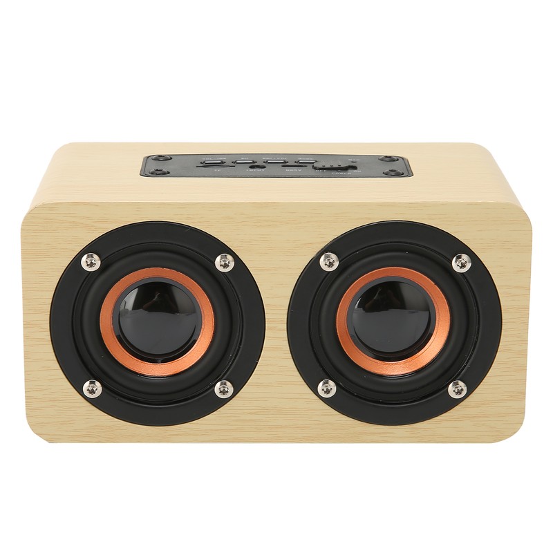 Retro Bluetooth Speaker Built in Mic Portable Wireless Speaker Supports