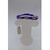 Rainbow St Benedict fig purple string macrame adjustable bracelet