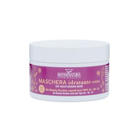 Maternatura, Oat Curl Mask, Curl Defining, Anti-Frizz Effect, Organic Beauty Routine for Curly Hair, Made in Italy - 200 ml