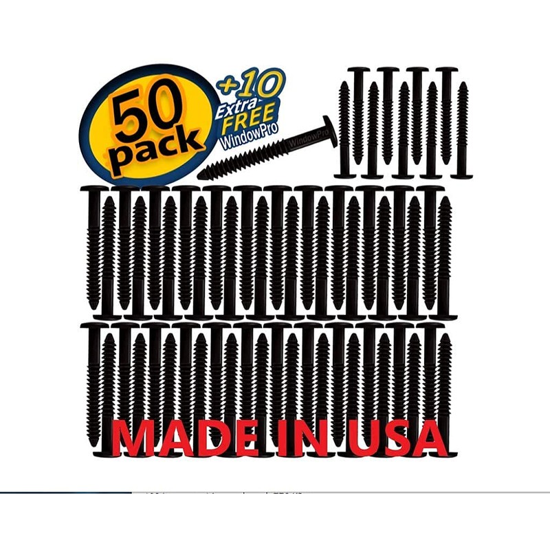 Window Pro Shutters Panel Peg Lok Pin Pegs Screws Spikes