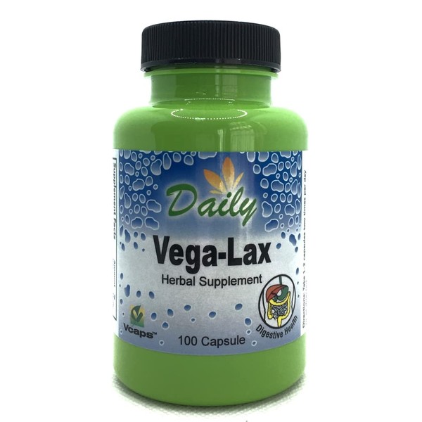 Vega-Lax™ (Cascara Sagrada Bark, Senna Leaf, Glucomannan & Dehydrated Aloe Vera Gel)