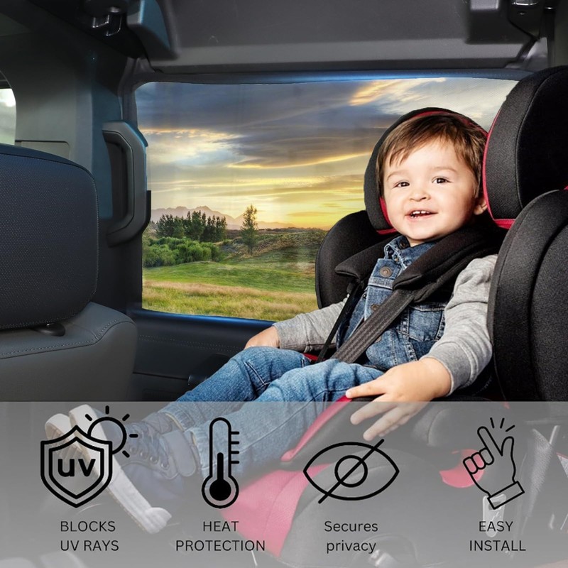 for Hummer EV SUV Truck Accessories Sun Shade Side Window