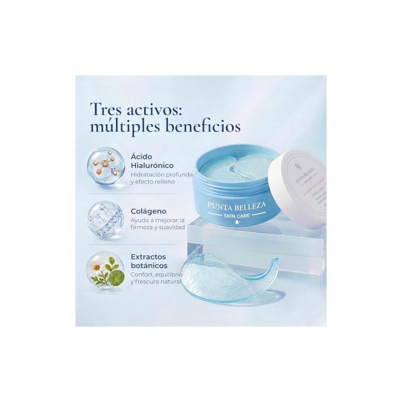Punta Belleza | Parches para Ojos con Ácido Hialurónico |