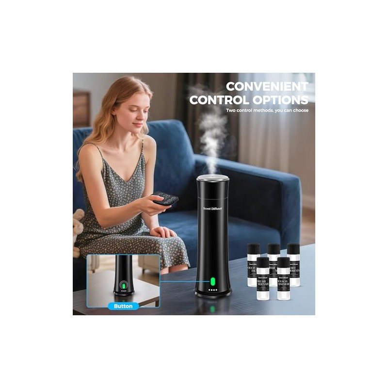 Waterless Scent Diffuser Kit — Covers 1,500 sq. ft. Suitable