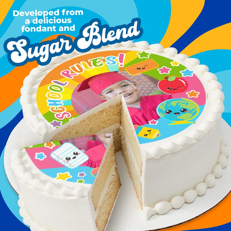 PhotoCake® Pre-Cut 2" Circles, A4 Frosting Sheets for Edible Photo