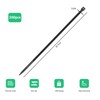 200 Pcs Black Cable Ties, Nylon Zip Ties, 200mm x