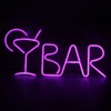 BAR Letters Shaped LED Neon Light Shop Signs Light for