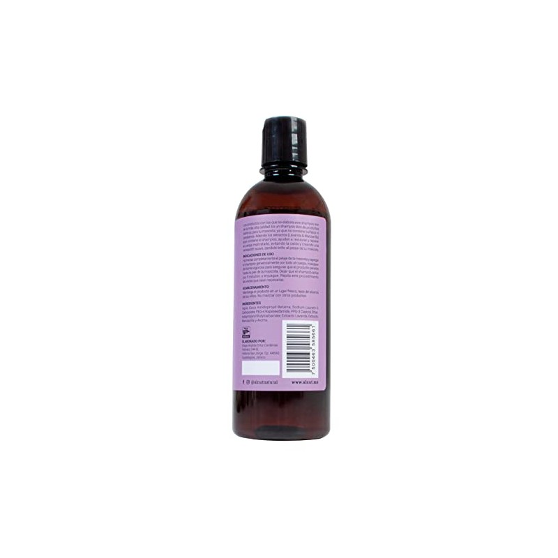 Alnut Shampoo para Perros y Cachorros - Sin Sulfatos ni