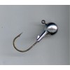 S & J's TACKLE BOX DO-IT Round Head JIGS Hand Poured 3/8oz X #2/0 Heavy Wire Hook (10 per Pack)