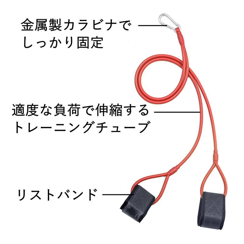 COZENTA Resistance Bands Training Tube Exercise Baseball Softball Core (Medium