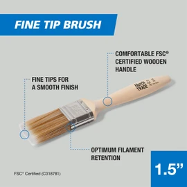 Harris Trade Fine Tip Brush 1.5"