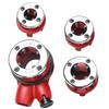 Yaegoo Pipe Threading Kit 4 Dies 1/2" 3/4" 1" 1-1/4"