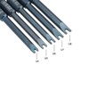 sourcing map U-Shaped Bits Set 5pcs 1/4 Inch Hex Shank