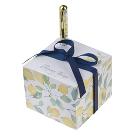 Christian Art Gifts Premium Inspiring Scripture Note Block Cube & Pen Set for Women: Rejoice Always Encouraging Bible Verse, 750 Sheets, Home & Office Memos, White Paper & Cute Sunny Yellow Lemons