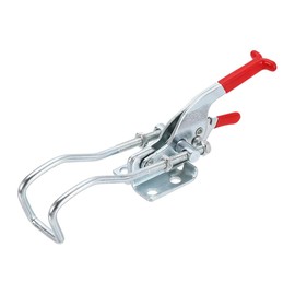 uxcell 771lbs Adjustable Draw Latch Galvanized Iron Hook Bolt Self-lock Toggle Clamp