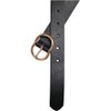 Urban Classics Unisex Belt, Black/Gold