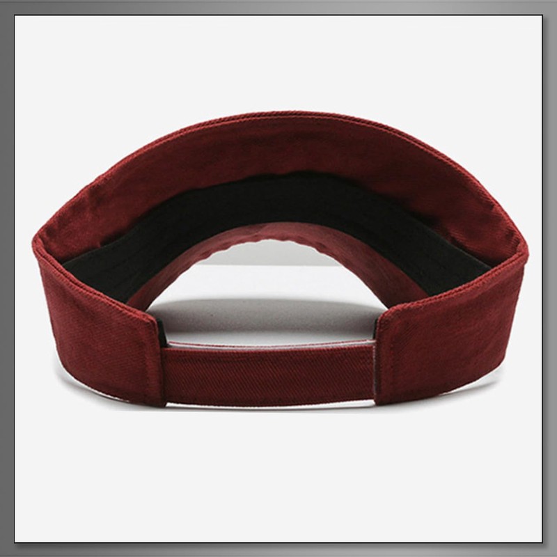 Buzz Selection CAP695 Visor, Sun Visor, Hat, Simple, Plain, Logo,