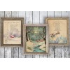 Rustic Farmhouse Christmas Art Prints Set of 3