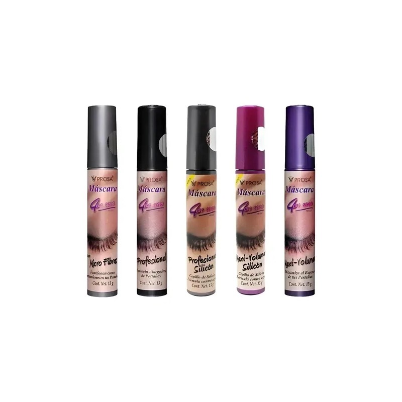 Máscara De Pestañas Waterproof Prosa 4 En 1 ( 13g)