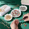 SUTROMA 776pcs Lip Gloss Keychain Making Kit with Charms -