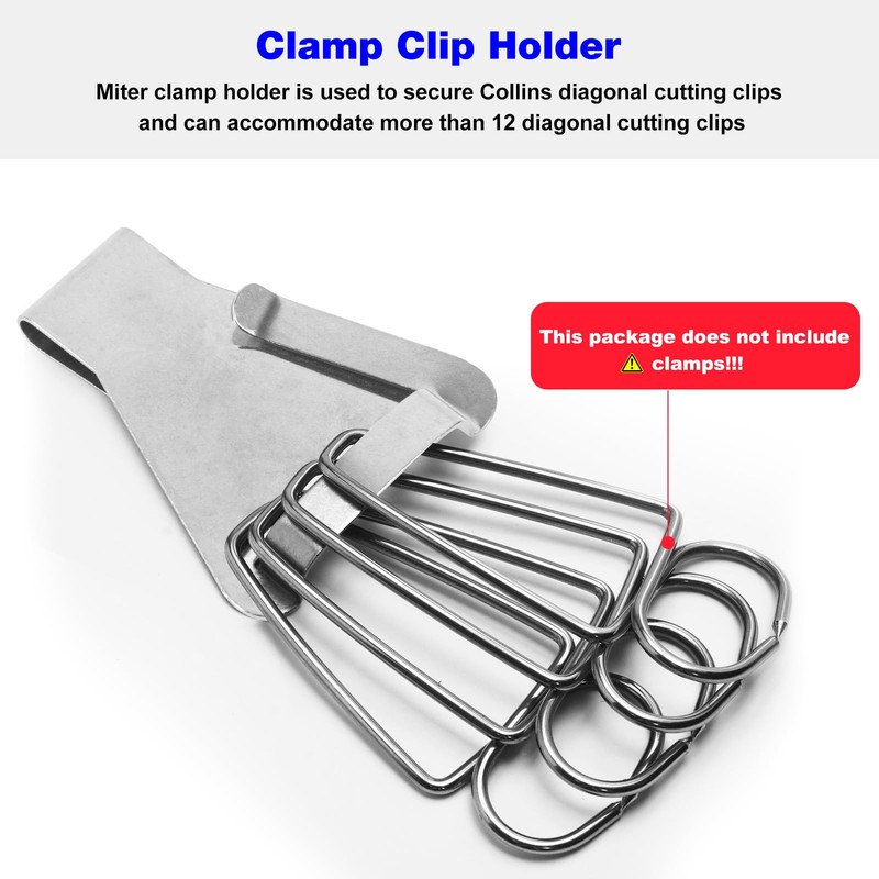 Miter Clamp Holder For Collins Miter Clamps- Clamp Clip Holder