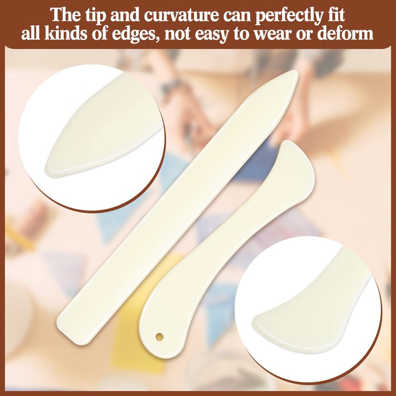 Stained Glass Tools 4 Pieces FID Stained Glass Plastic Burnisher