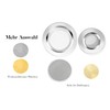 BEYLAB Set of 4 Colanders for Oil Burners Stainless Steel