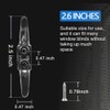 Cord Cleats for Blinds, 4pcs Blind Cord Winder with Screws