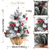 45 cm Mini Christmas Tree, Mini Christmas Tree for Table,