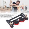 Double Wheel Bearing Stock Roller with Sliding Blocks Table Saw