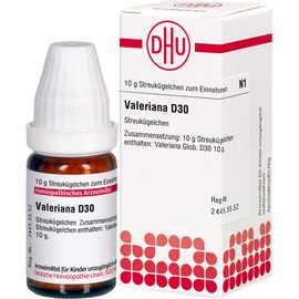 Valeriana D30 DHU Globules, 10 g Globules