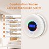 Kesy Upgraded Smoke and Carbon Monoxide Detector 10-Year Lifespan, Dual