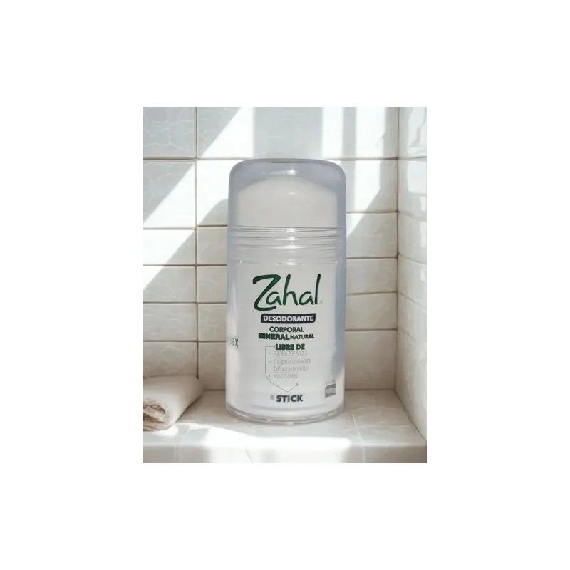 Desodorante Piedra De Alumbre Zahal Natural Stick 120 G