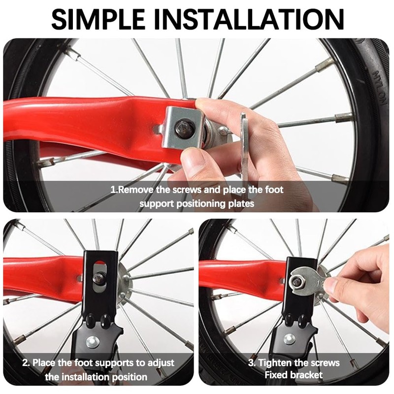 Zasjon Bicycle Stand 14 Inch Children's Bicycle Bicycle Stand Adjustable
