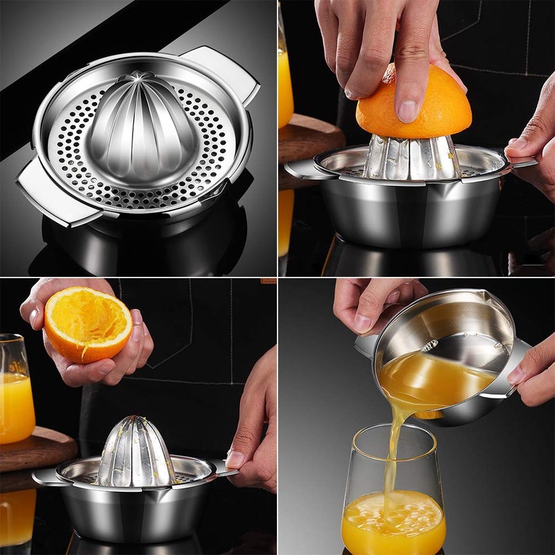 Fruit Hand Press Juice Citrus Lemon Juicer,Multi-purpose Manual Juicer Tool