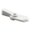 Prime-Line L 5759 Pointer Latch, 5/8 In., Plastic, White, 12