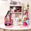 Pucci Pups – Bichon Frisé Stuffed Puppy with Colorful Polka