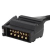Trailer Plug Adapter 7pin to 12pin Stable Connection Plug and