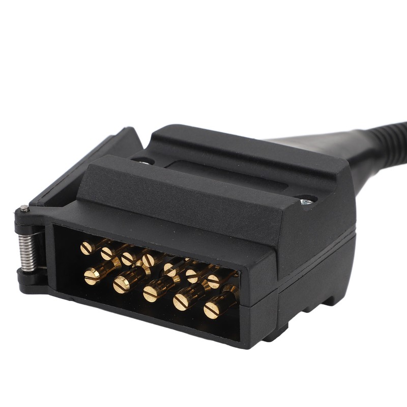 Trailer Plug Adapter 7pin to 12pin Stable Connection Plug and