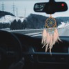 XEYOLHON Small Dream Catcher for Car Handmade Boho Hanging Decor